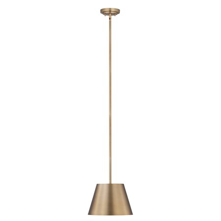 Z-Lite Lilly Pendant, 1-Light, 12 In.W x 9.5 In.H, Modern Gold/Modern Gold 2307-12MGLD